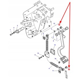3811213m1 sankabos troso kaištis m14 x 20