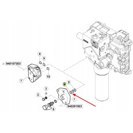 6005018647 hidraulinio skirstytuvo sandariklis