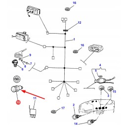 3384575m1 užrakto jungiklis