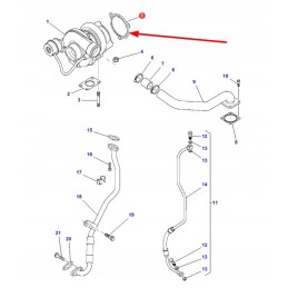 4224968m1 turbokompresoriaus tarpiklis