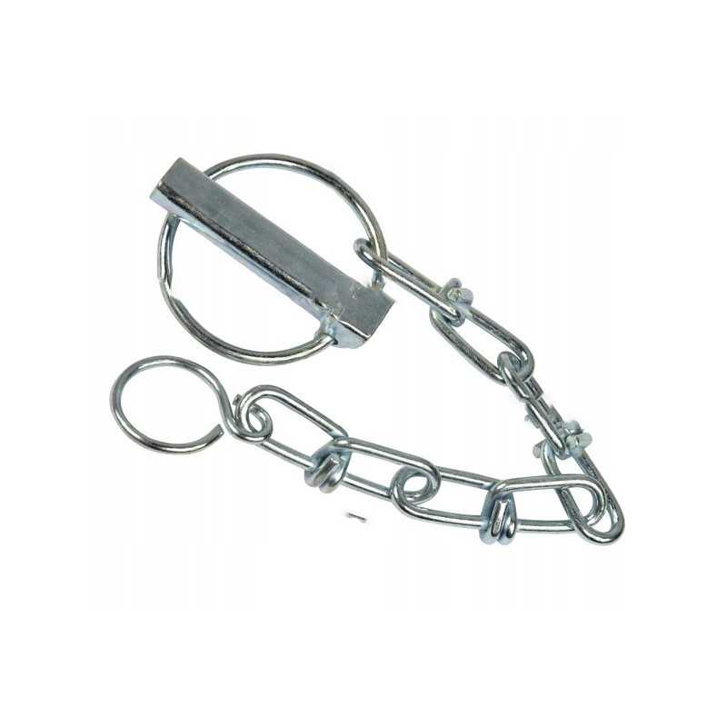 Žemės ūkio kaištis, skersmuo 10 mm x 445 mm, su grandine