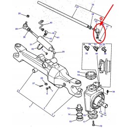 3426773m3 rutulinė jungtis m16 m24 x 1 5