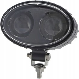 LED apsauginė lemputė mėlyna 10w 250lm ovali 10 80v taškas