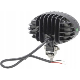 LED apsauginė lemputė mėlyna 10w 250lm ovali 10 80v taškas