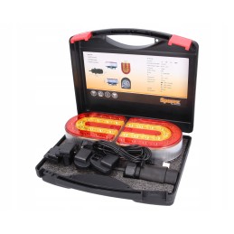 Belaidės LED galinės lempos 12 24v lagamino magnetas