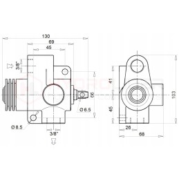 Ribinis vožtuvas nz v fcr 2t 3 8 60l 350 bar om