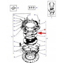 887906m1 sankabos disko spyruoklė