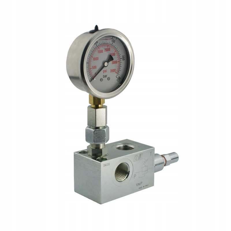 Perdavimo vožtuvas su žmogumi 3 4 90l 80 300bar 150 omų