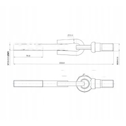 Šoninės grandinės kilpos varžtas c 360 46550510