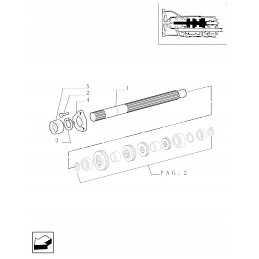 Kardaninio veleno naujasis hollandų korpusas 5125349