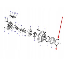 3429169m1 rato stebulės sandariklis
