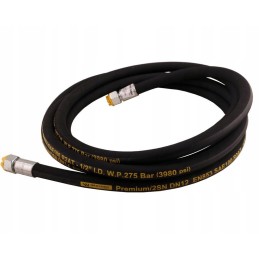 Hidraulinė žarna 275 barų sriegis m22x1 5 tiesi l 5000mm dn12 2sn aa 13