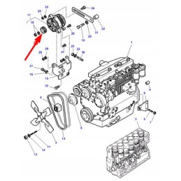 3823684m1 generatoriaus skriemulys