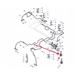 3909492m91 hidraulinės žarnos remonto komplektas