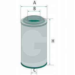 Oro filtras massey ferguson 3252002m1