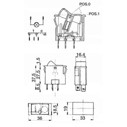 Cobo Deutz Fahr darbo šviesos jungiklis
