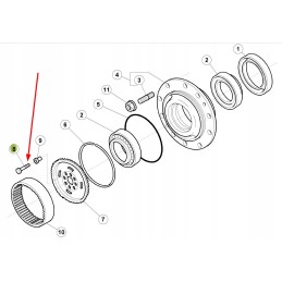 6000103500 krumpliaračio varžtas