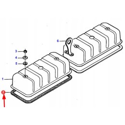 V836322898 vožtuvo dangtelio tarpinė