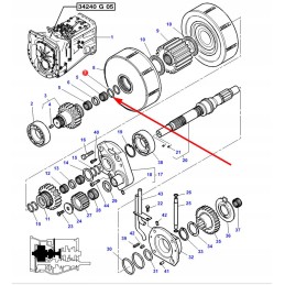 3815122m1 išsiplėtimo laikantis žiedas