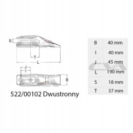 Mini ekskavatoriaus kaušai dvipusiai 1 2kg 331 62841 1000 3 shatk