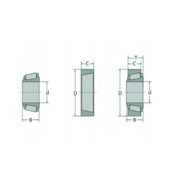 Karaliaus kaiščio guolio m84548 m84510 korpusas