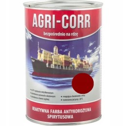 agri corr raudoni gruntiniai dažai 1l nuo rūdžių