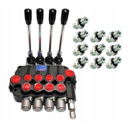 Jungtys prie 4 sekcijų hidraulinio skirstytuvo, 40l