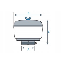 Oro filtras Deutz Fahr Ford mašinoms