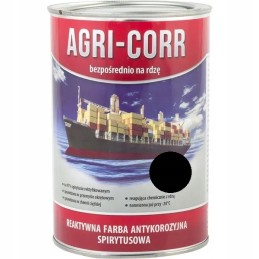 agri corr gruntas juodas 1l nuo rūdžių