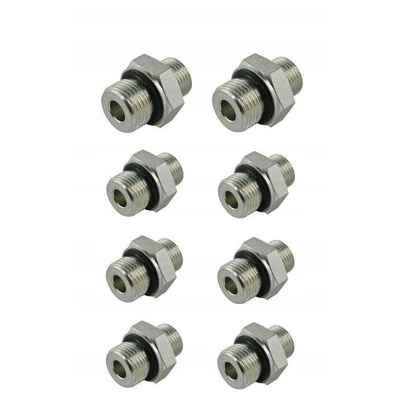 Jungtys prie 3 sekcijų 40l hidraulinio skirstytuvo