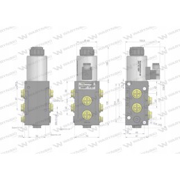 Kryptinis solenoidinis vožtuvas e12dvs6 2 80l 24v dc