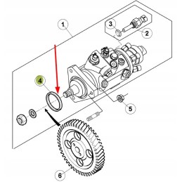6005024982 hidraulinio siurblio sandariklis