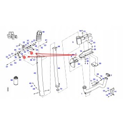 524200101040 išmetimo vamzdžio tvirtinimo įvorė