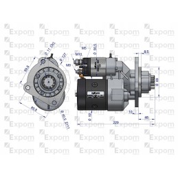 Starteris su reduktoriumi c 330 60 expom kwidzyn