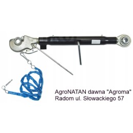 Centrinė jungtis su kabliuku, rutulio skersmuo 257 mm, rutulio skersmuo