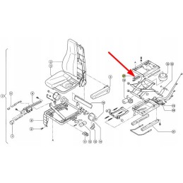546132 0 sėdynės kontaktų jungiklis