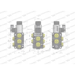 Kryptinis solenoidinis vožtuvas 50l Warynski