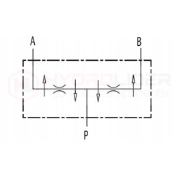 Hidraulinis vožtuvas, alyvos daliklis 50 50 3 8 3 6l