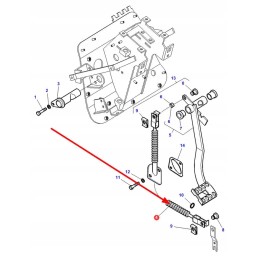 3813541m92 sankabos trosas 871mm