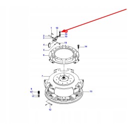 3147178m1 colio varžtas 3 8 x 20 5