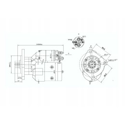 Fendt Renault magneton starteris 9142801