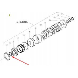 6005019224 O formos žiedas 63 9 x 3 53