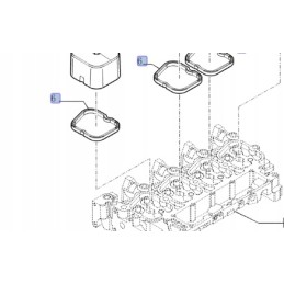 Vožtuvo dangtelio tarpiklis naujas holland korpusas 2852033