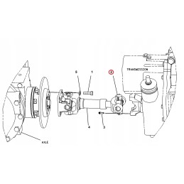 Varančiojo veleno skersinis spaustukas cat 30 2 mm 5v2545