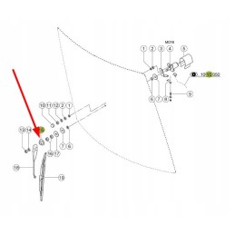 622641 0 priekinio valytuvo dangtelis
