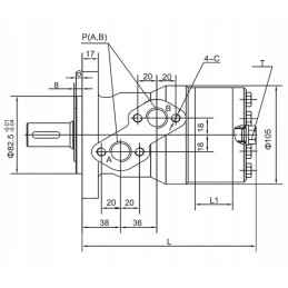 Smr80a225ygp orbitinis variklis 80cc gopart