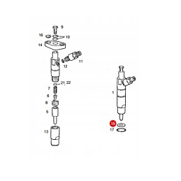 Deutz Fendt purkštuko sandarinimo žiedas