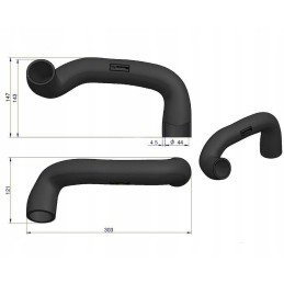 Radiatoriaus žarna New Holland 83907879 Warynski