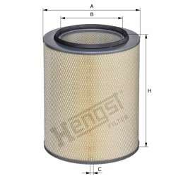 Hengst E218L oro filtro įdėklas