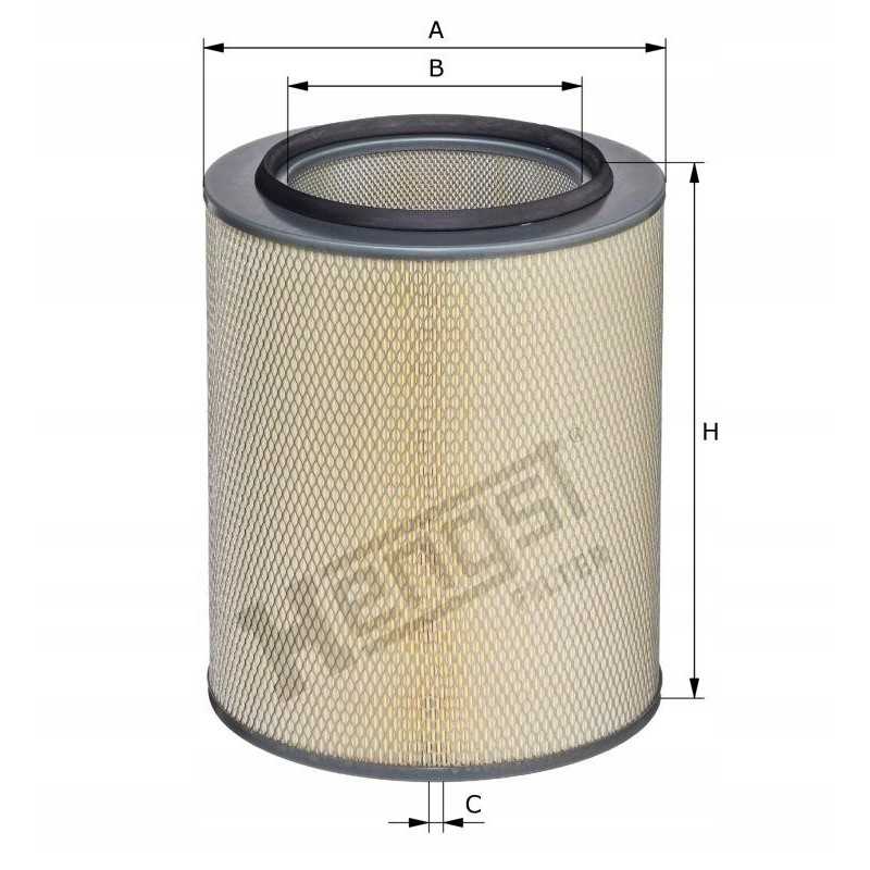 Hengst E218L oro filtro įdėklas